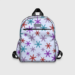 Детский рюкзак Веточки орнамент, цвет: 3D-принт