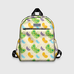Детский рюкзак Весенние бабочки, цвет: 3D-принт