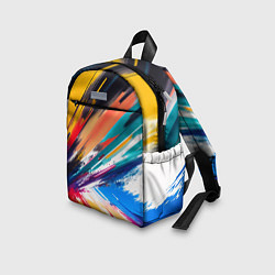 Детский рюкзак Красочные пульсации, цвет: 3D-принт — фото 2