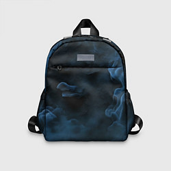 Детский рюкзак Синий туман текстура от нейросети
