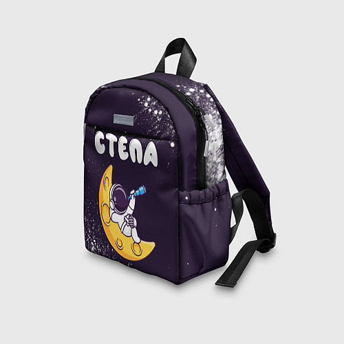 Детский рюкзак Стёпа космонавт отдыхает на Луне / 3D-принт – фото 3