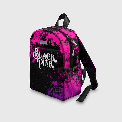 Детский рюкзак Blackpink - neon / 3D-принт – фото 3