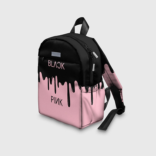 Детский рюкзак Blackpink - краски / 3D-принт – фото 3