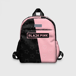 Детский рюкзак Blackpink - hearts and stars, цвет: 3D-принт