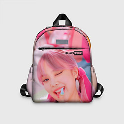 Детский рюкзак Jennie Black pink, цвет: 3D-принт