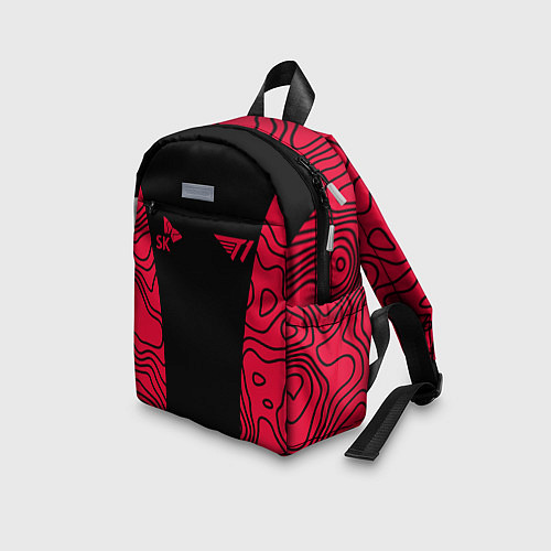 Детский рюкзак T1 форма red / 3D-принт – фото 3