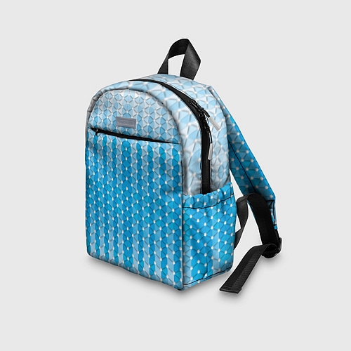 Детский рюкзак Blue vibe / 3D-принт – фото 3