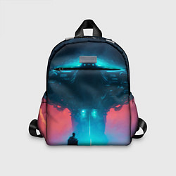 Детский рюкзак Инопланетное вторжение, цвет: 3D-принт