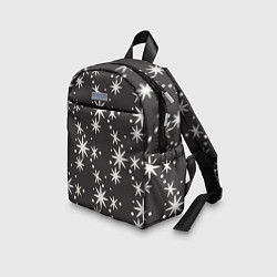 Детский рюкзак Звёздные снежинки, цвет: 3D-принт — фото 2
