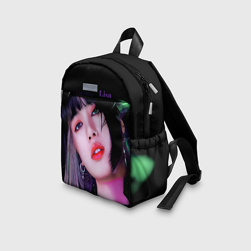 Детский рюкзак Blackpink Lisa brunette / 3D-принт – фото 3