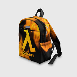Детский рюкзак Half-Life - gold gradient, цвет: 3D-принт — фото 2