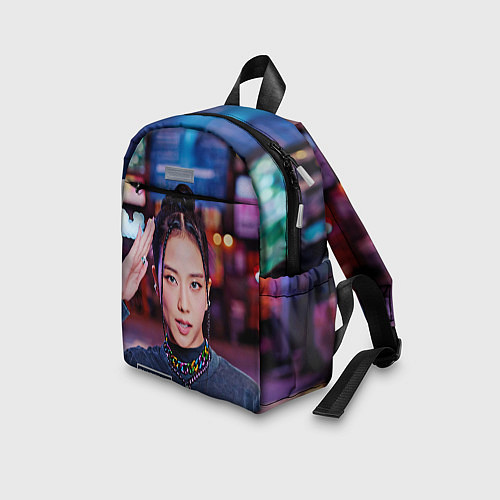 Детский рюкзак Jisoo blackpink / 3D-принт – фото 3