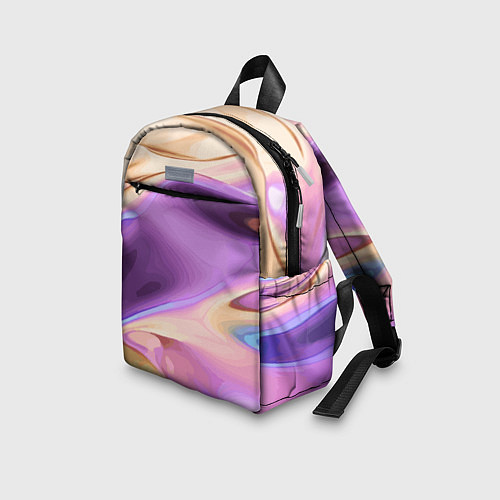 Детский рюкзак Голографический арт / 3D-принт – фото 3
