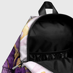Детский рюкзак Сиреневый узор, цвет: 3D-принт — фото 2