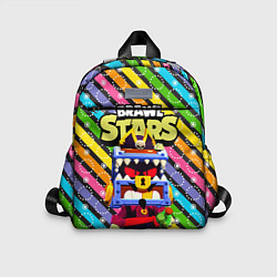 Детский рюкзак Затонувший сундук Грифф цветные полосы, цвет: 3D-принт