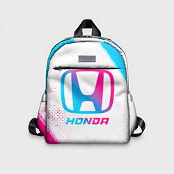 Детский рюкзак Honda neon gradient style, цвет: 3D-принт