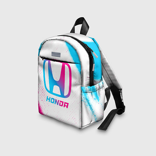 Детский рюкзак Honda neon gradient style / 3D-принт – фото 3