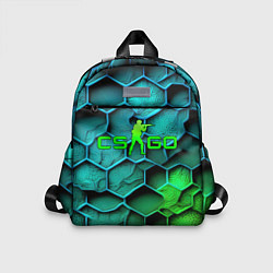 Детский рюкзак CS GO green blue