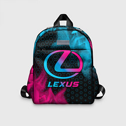 Детский рюкзак Lexus - neon gradient, цвет: 3D-принт