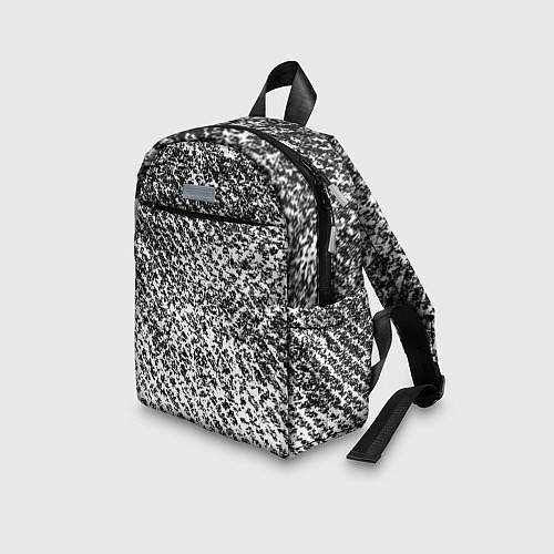 Детский рюкзак Black white style / 3D-принт – фото 3
