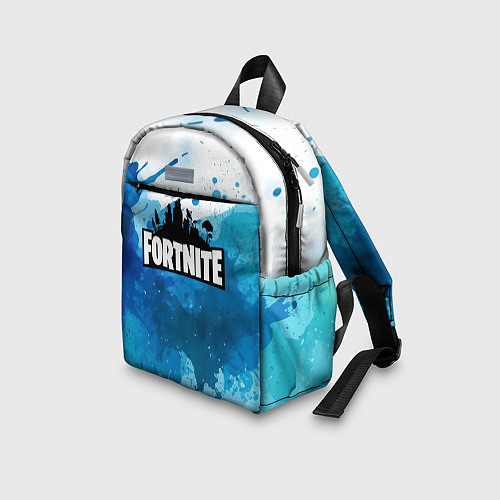Детский рюкзак Fortnite Logo Paint / 3D-принт – фото 3