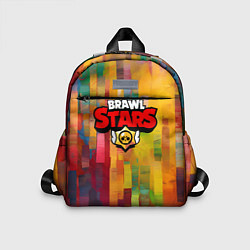 Детский рюкзак Brawl Stars Logo Color, цвет: 3D-принт