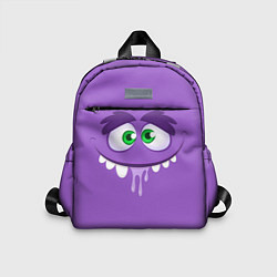 Детский рюкзак Глупое лицо монстра, цвет: 3D-принт