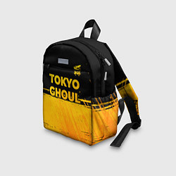 Детский рюкзак Tokyo Ghoul - gold gradient: символ сверху, цвет: 3D-принт — фото 2