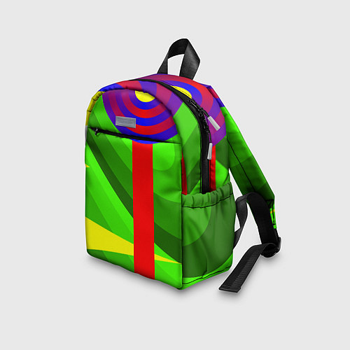 Детский рюкзак Абсолютная абстракция / 3D-принт – фото 3