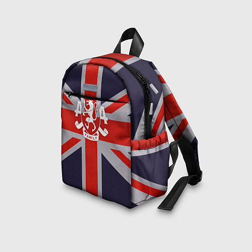 Детский рюкзак Asking Alexandria британский флаг / 3D-принт – фото 3
