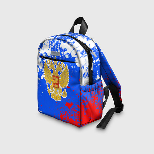 Детский рюкзак Триколор рф и герб / 3D-принт – фото 3