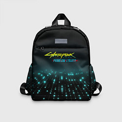 Детский рюкзак Cyberpunk logo neon, цвет: 3D-принт