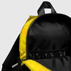 Детский рюкзак Spirited Away - gold gradient: надпись, символ, цвет: 3D-принт — фото 2