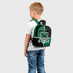 Детский рюкзак ФК Краснодар - эмблема, цвет: 3D-принт — фото 2