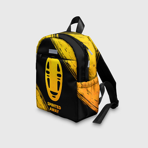 Детский рюкзак Spirited Away - gold gradient / 3D-принт – фото 3