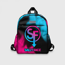 Детский рюкзак Sally Face - neon gradient, цвет: 3D-принт