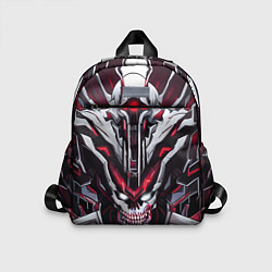 Детский рюкзак Красный кибер демон, цвет: 3D-принт