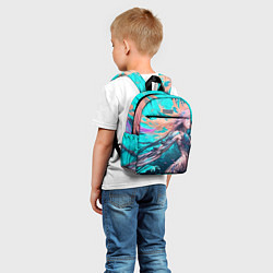 Детский рюкзак Лига стихий, цвет: 3D-принт — фото 2