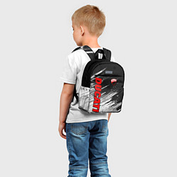 Детский рюкзак Ducati - потертости краски, цвет: 3D-принт — фото 2