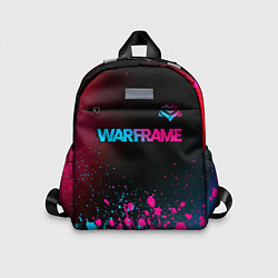 Детский рюкзак Warframe - neon gradient: символ сверху, цвет: 3D-принт