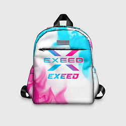 Детский рюкзак Exeed neon gradient style, цвет: 3D-принт