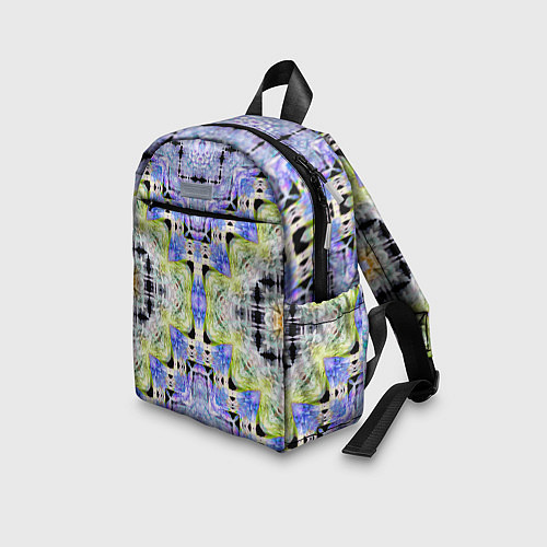 Детский рюкзак Узор хай тек мозайка / 3D-принт – фото 3
