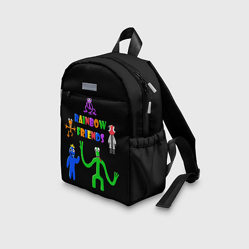Детский рюкзак Rainbow friends characters / 3D-принт – фото 3