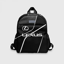 Детский рюкзак Lexus - white line, цвет: 3D-принт