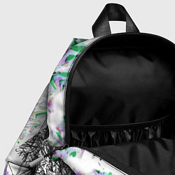 Детский рюкзак Контрастная абстракция, цвет: 3D-принт — фото 2