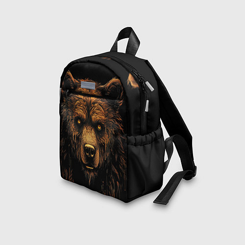 Детский рюкзак Медведь иллюстрация / 3D-принт – фото 3