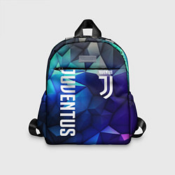 Детский рюкзак Juventus logo blue, цвет: 3D-принт