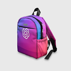 Детский рюкзак Chat GPT, цвет: 3D-принт — фото 2