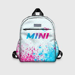 Детский рюкзак Mini neon gradient style: символ сверху