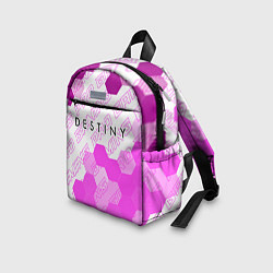 Детский рюкзак Destiny pro gaming: символ сверху, цвет: 3D-принт — фото 2